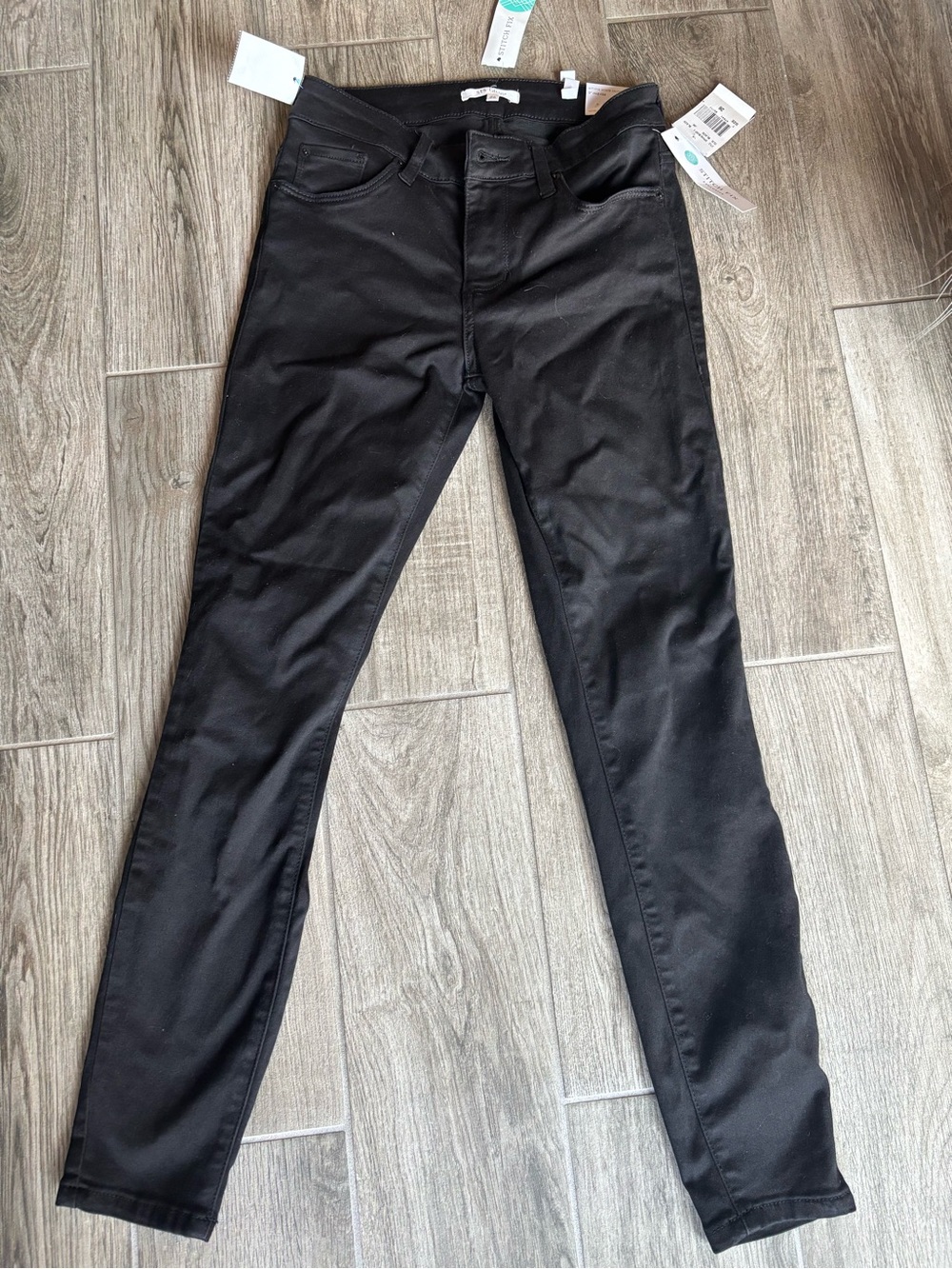 STS Blue Black Skinny Stretch Pants